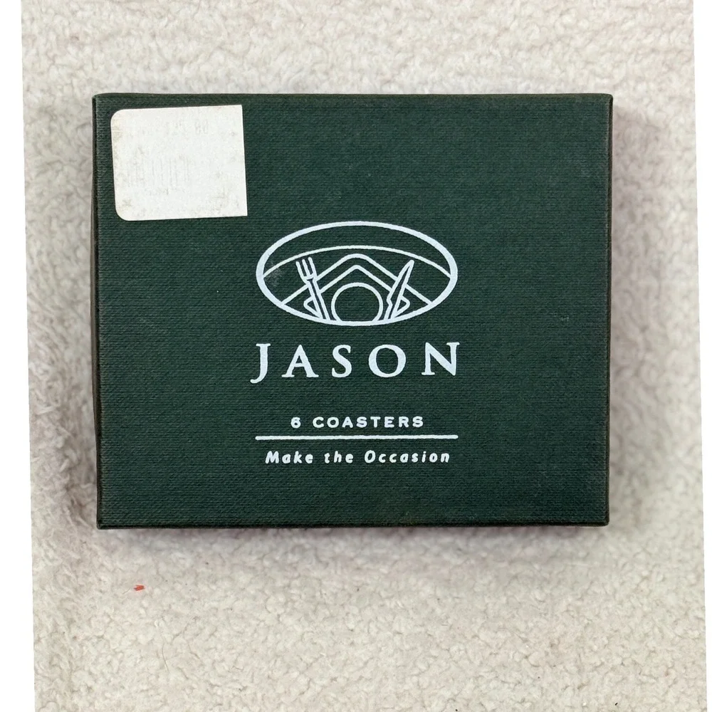 Vintage Jason Coasters Scenic Painting Art Gallery of Ontario Set 6 Box